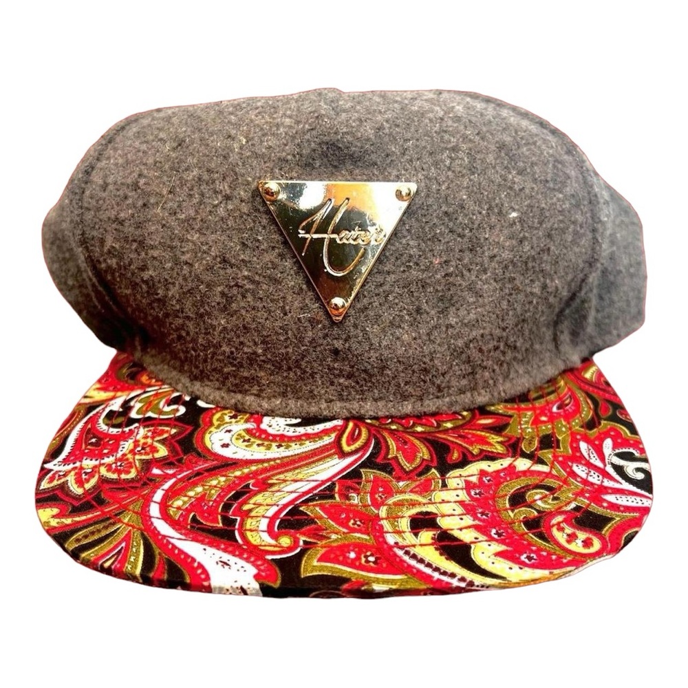 flannel snapback cap